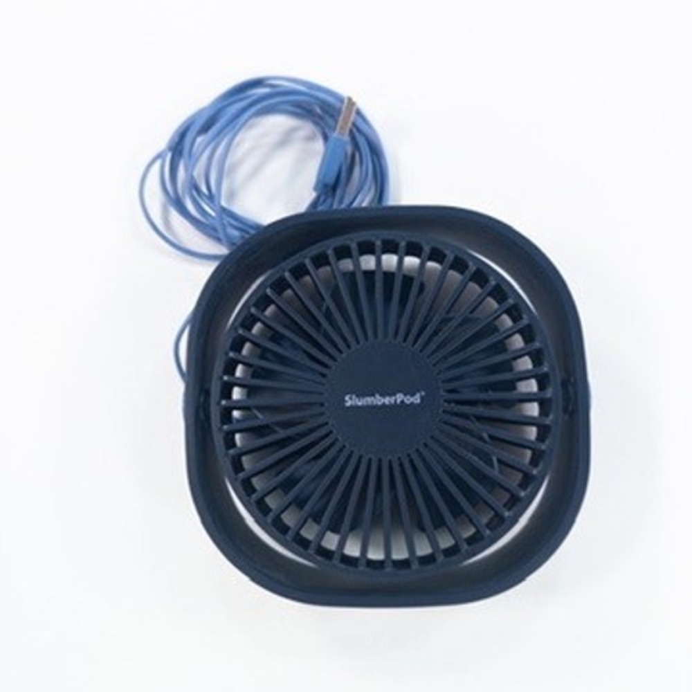 SlumberPod Portable USB Fan - Sleep Aid for Babies &‎ Adults - Blue